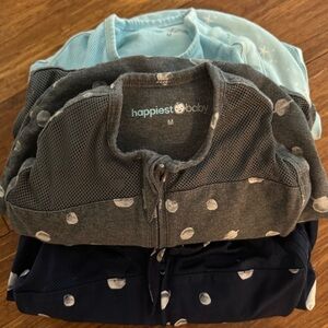 Sleepea 5-Second Baby Swaddles - Set of 3 - Medium